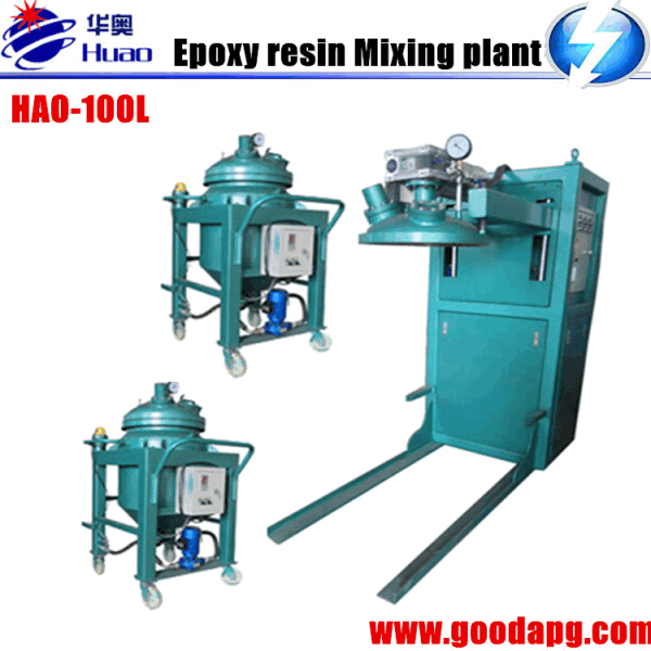 Thin film-degassing vacuum mixing and injection device