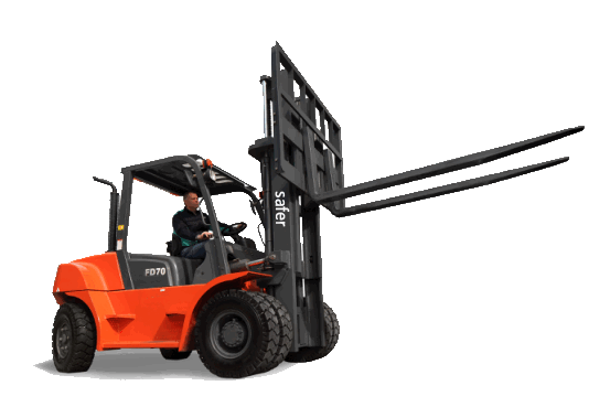 2 Tons Diesel Forklift Trucks With