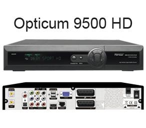 Opticum 9500HD / Globo 9500HD /Orton 9500HD/ Globo Receiver