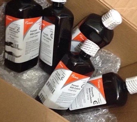 Actavis Promethazine with Codeine purple cough syrup