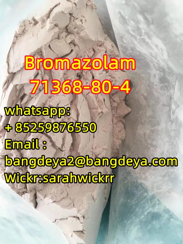 Bromazolam Cas71368 80 4 100 Safe