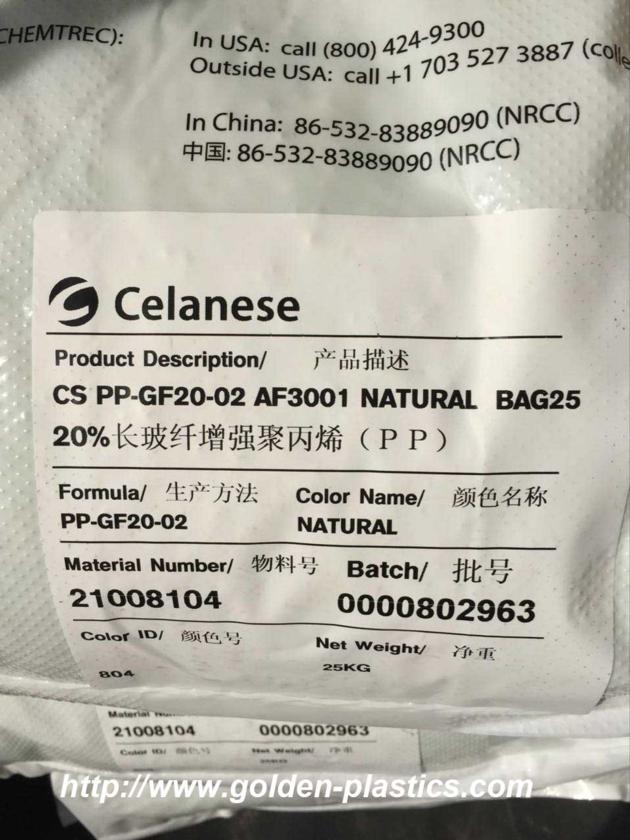 Celstran PP GF20 02 AF3001 NATURAL