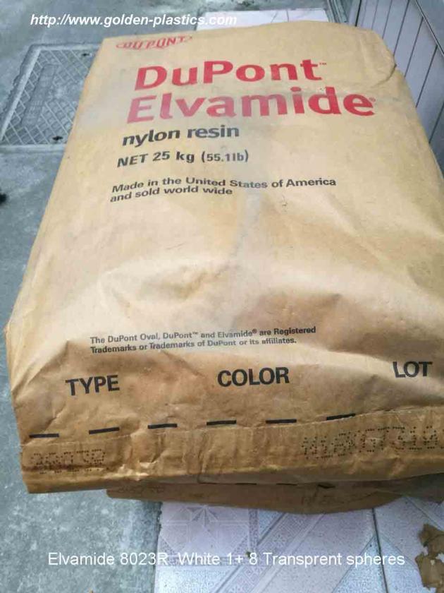 Elvamide 8023R  White 1+ 8 Transprent spheres