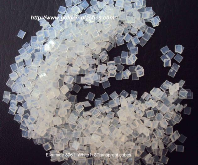Elvamide 8061 White1 8Transprent Cubes