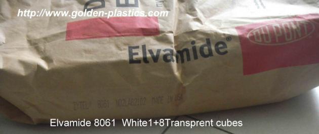 Elvamide 8061 White1 8Transprent Cubes