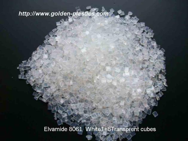 Elvamide 8061 White1 8Transprent Cubes