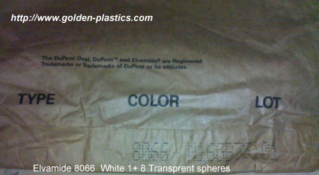 Elvamide 8066  White 1+ 8 Transprent spheres 