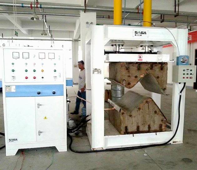 Radio Frequency Plywood Curved Wood Bending Machine 