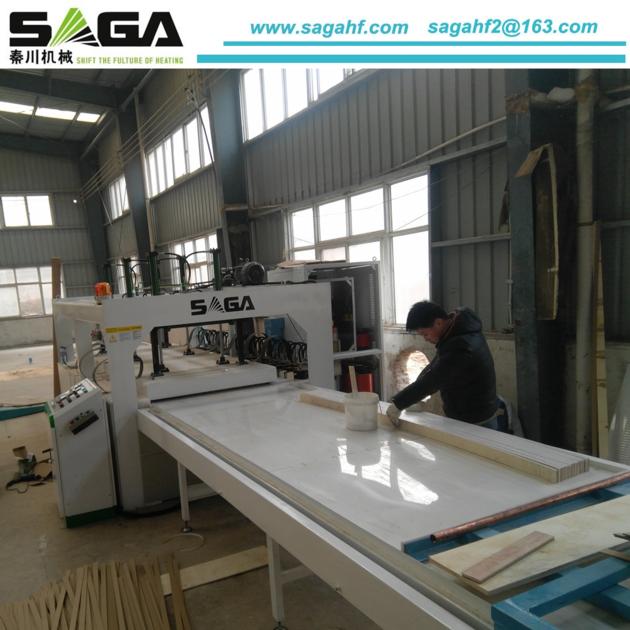 High Frequency Wood Panel Edge Gluing