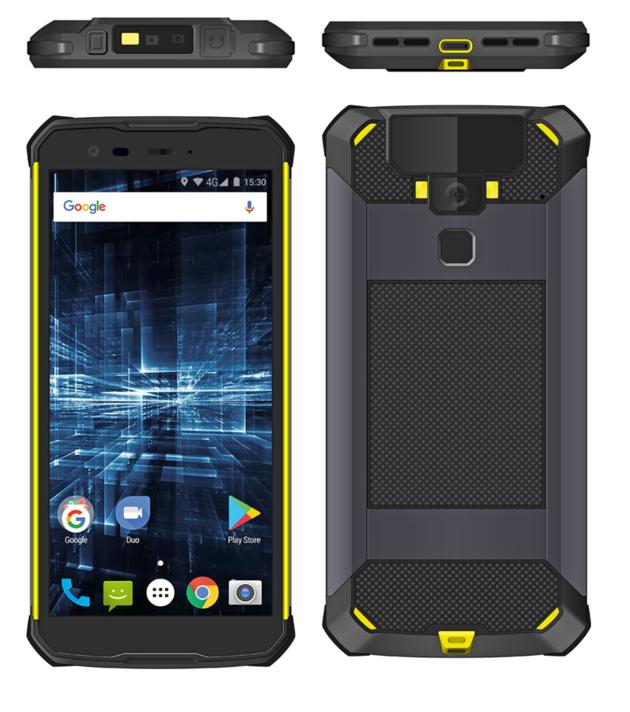 5.7 inch PDA&Handheld HIDON factory android10 Octa core with NFC and 2D Barcode scanner