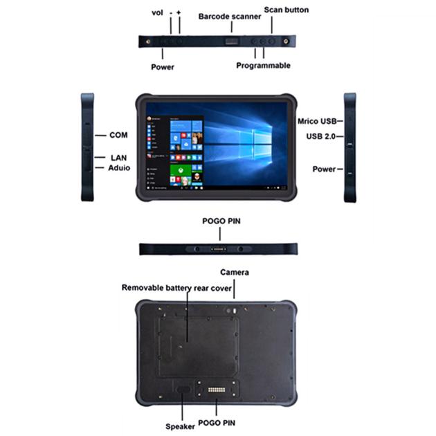 10 1 Inch Rugged Tablets Factory