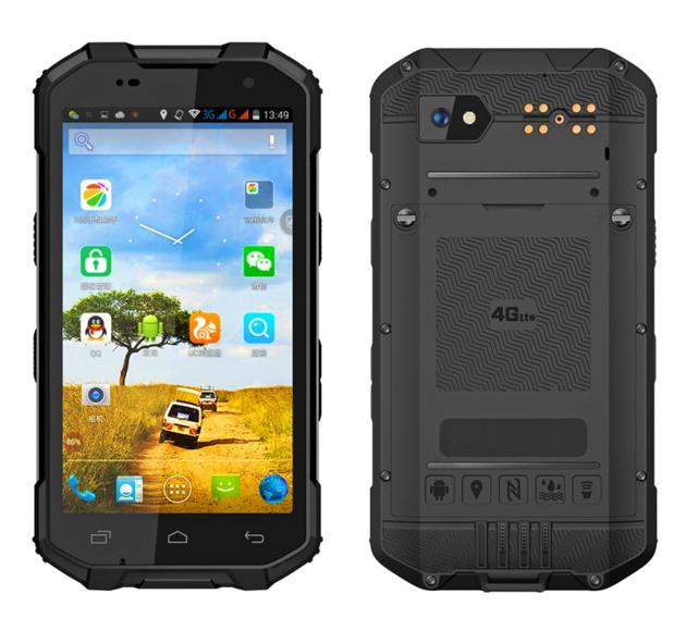 5 inch rugged phone android Octa core TDD/FDD LTE smartphone with PTT and NFC function