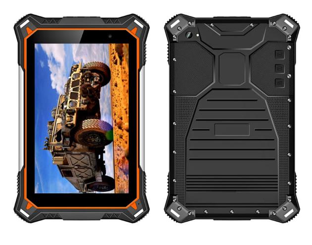  8 inch rugged tablets cheapest factory android 8.0 IP68 with 4G TDD LTE and 10000mAh battery 