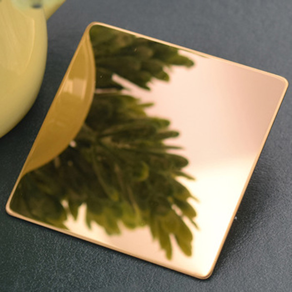 well decorative Polished super mirror 304 316 stainless steel sheet  wall tiles