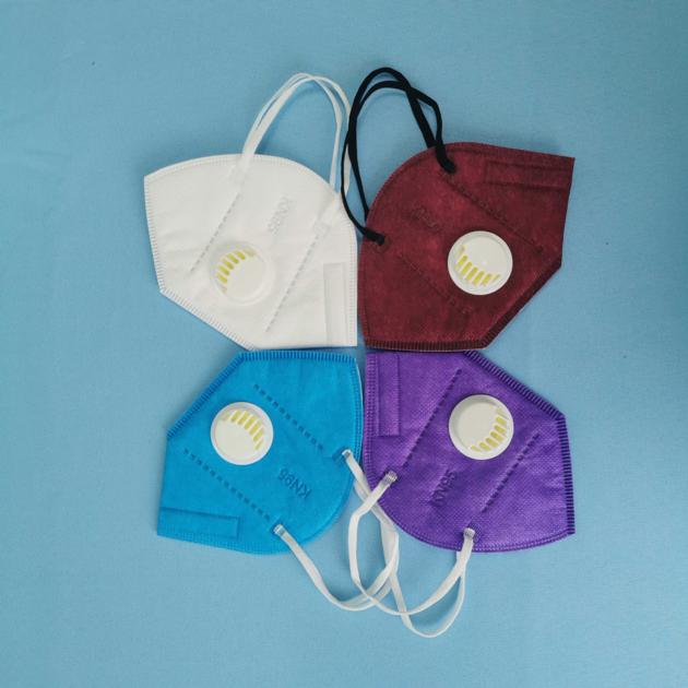 Breathing Valve Mask Multiple Color KN95