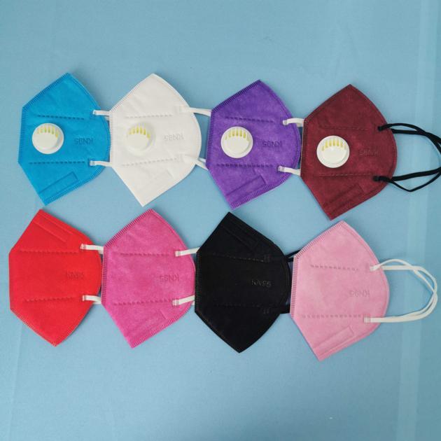 Breathing Valve Mask multiple Color KN95 Mask in Stock Respirator Mask