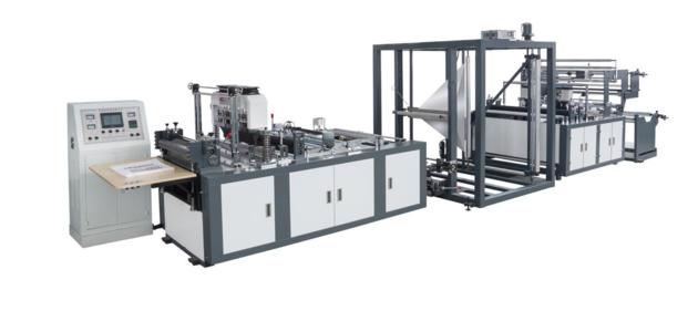 WFB-L600 Non Woven Fabric Making Machine For D-Cut And Zipper Bag