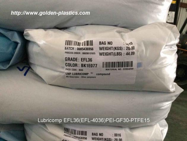 Lubricomp EFL36(EFL 4036)PEI GF30 PTFE15