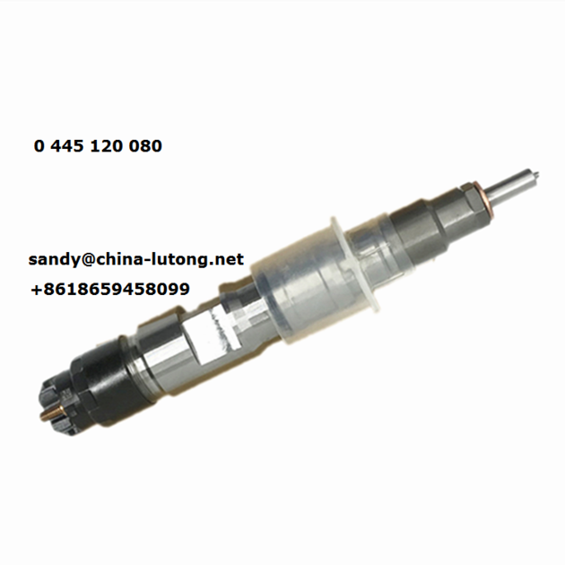 bosch diesel common rail injector 0 445 120 080 Fuel Pump Injector for DAEWOO DOOSAN DL06S 65.10401-