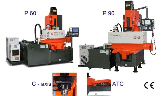 CNC Powder & Dielectric Fluid switchabe EDM Series P60,P90