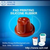 RTV silicone rubber for printing on plastic toys