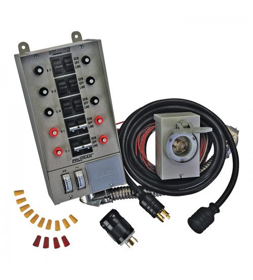 Reliance Transfer Switch Kit - 10 Circuit