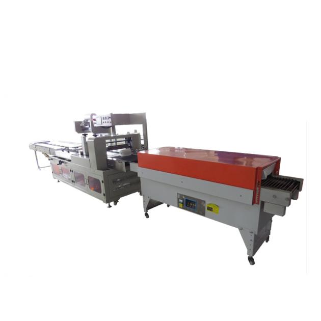 Cup and bowl noodles shrink wrapping machine