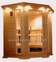 Far Infrared Sauna --- SaunaCare SC-CornerW