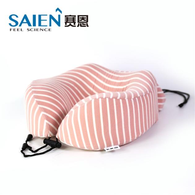 Adjustable Support  Memory Foam Travel neck Pillow for Airplane Bus