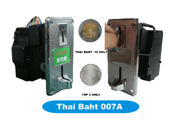 Thai Baht Only Coin Validator Acceptor