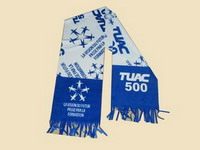 Location design polar fleece scarf