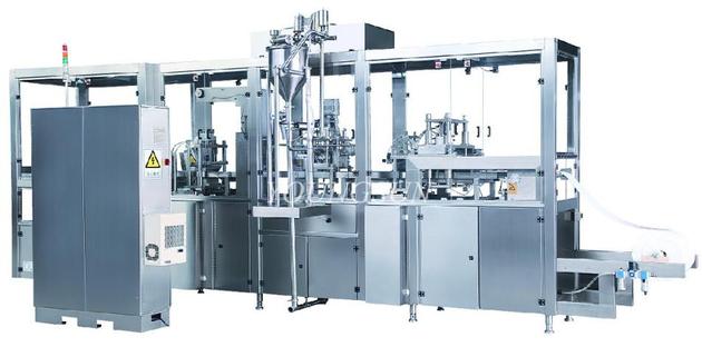 YSDXR-40000 Automatic Plastic Cup Forming Filling & Sealing Machine for Yogurt, Cheese, Milk, Bevera