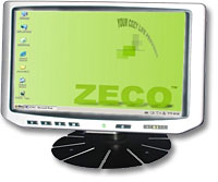 7 inch LCD TV monitor+touch screen+VGA+AV
