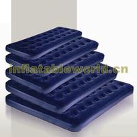 Flocked air bed