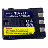 Camcorder Battery  CANON  NB-2LH