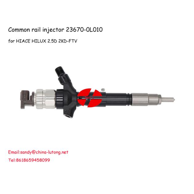 injector toyota 2kd-ftv 23670-0L010 powerstroke diesel injectors