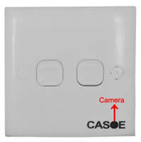 power-switch hidden camera with motion detect