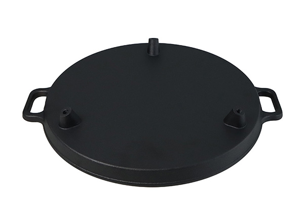 Outdoor Camping Cast Iron Barbecue Plate