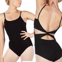 Twist back ballet leotard