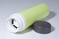 outer plastic and inner stainless steel auto mug 