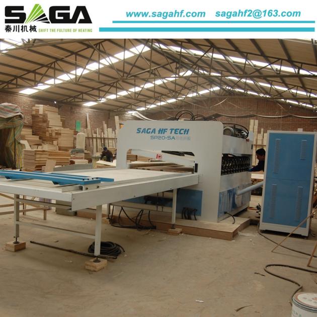 High Frequency Wood Panel Edge Gluing