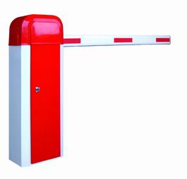 Automatic road barrier