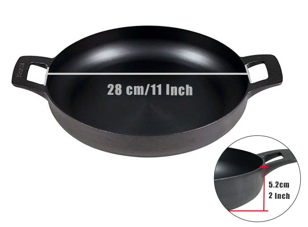 Wholesale 11 Round Polished Cast Iron