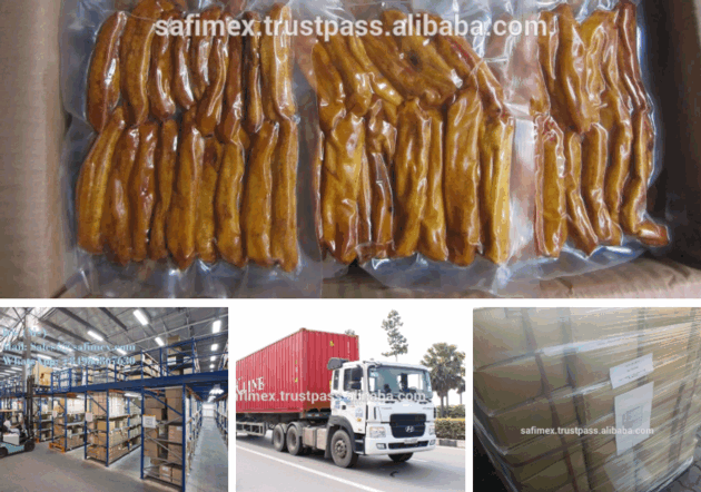 Natural Soft Dried Banana High Quality