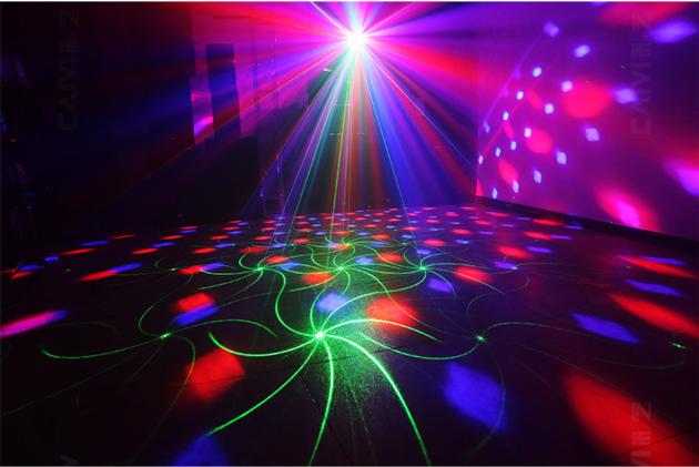 16 Patterns RGB LED Laser Magic