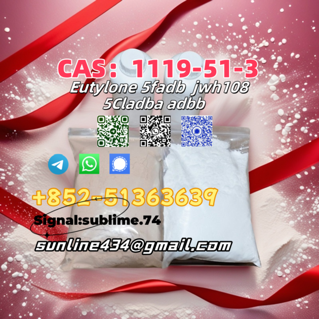 CAS ：1119-51-3 adbb Eutylone 5fadb  jwh108 bmk MDMB EU