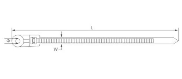 Screw Mount Zip Tie