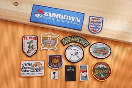 Custom made Woven Badges