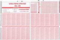 OMR Answer Sheet
