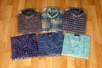 COTTON MEN'S SHIRTS HALF SLEEVES